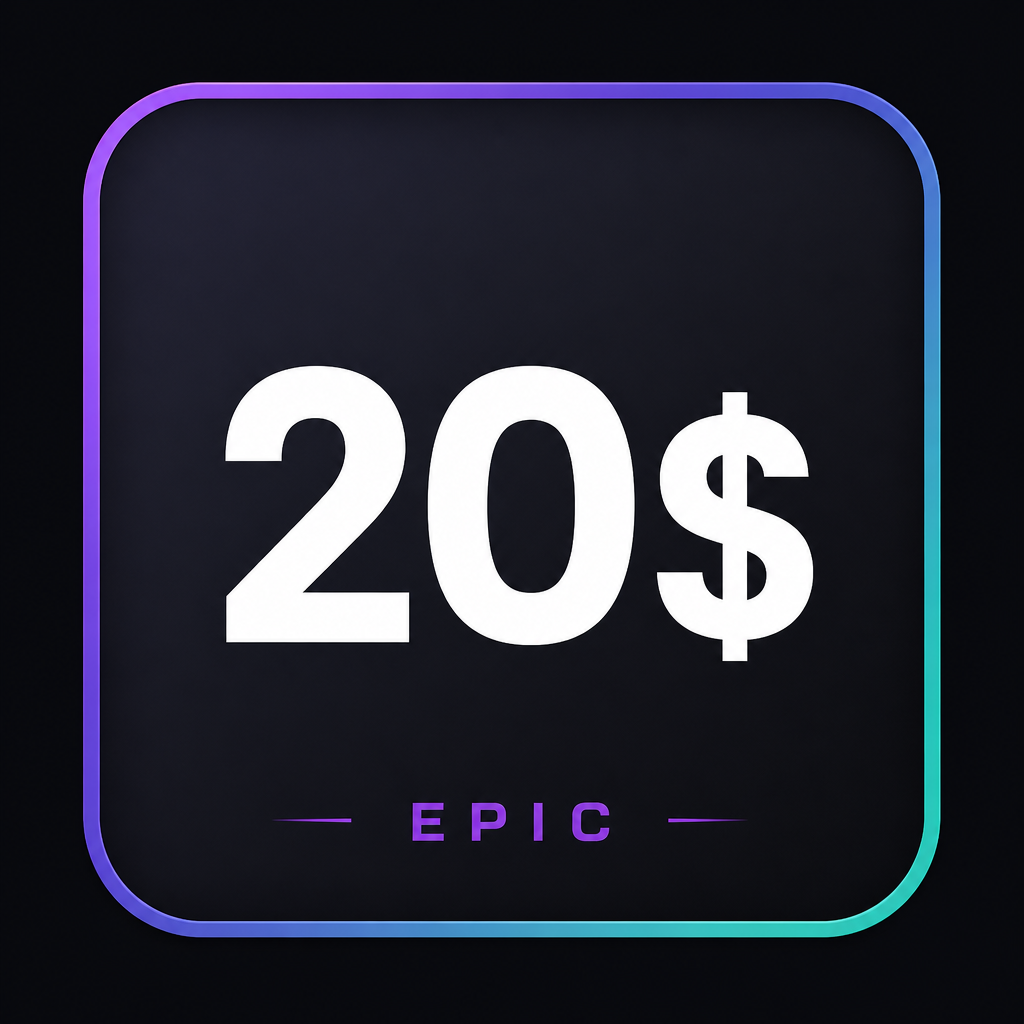 20 USD0 Cash Drop